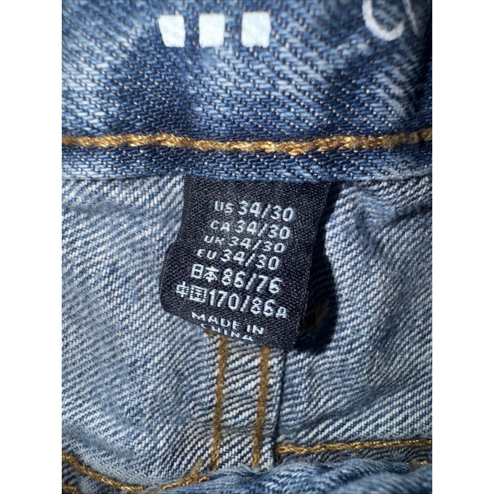 Gap Standard Fit Coupe Standard Mens 34x30 Medium Wash - Picture 7 of 11